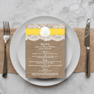 Menu de la collection de Mariages de dollars de sa