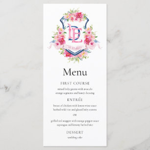 Menu de mariage Sterling 2