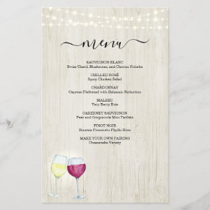 Menu Dégustation