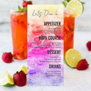 Menu Délicieux