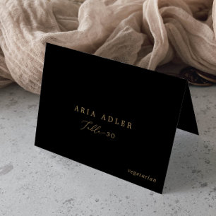 Menu Delicy Gold et Black Option Placer les cartes