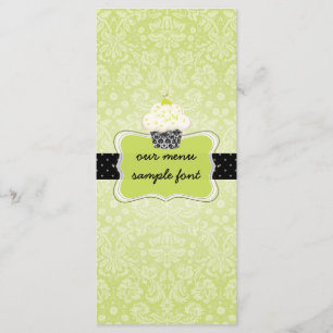 Menu des cupcakes à la citron vert PixDezines