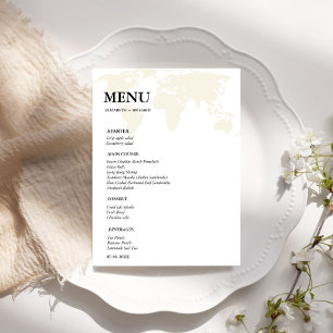 Menu Destination Mot mariage Fête des mariées