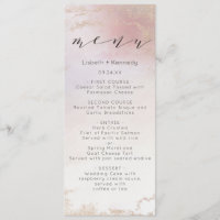 Dîner d'aquarelle Ombre Blush Rose Froid