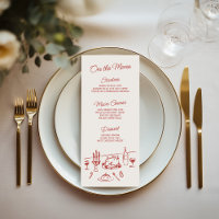 Dîner de Noël avec main fantaisie