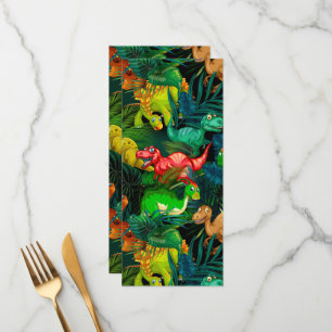 Menu Dinosaur Park