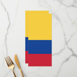 Menu Drapeau de Colombie