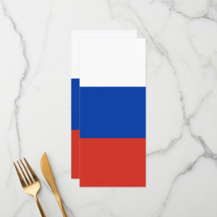Menu Drapeau de la Russie