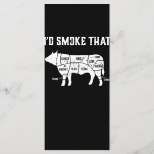 Menu Drôle Vache Barbecue Pit Master Cadeau
