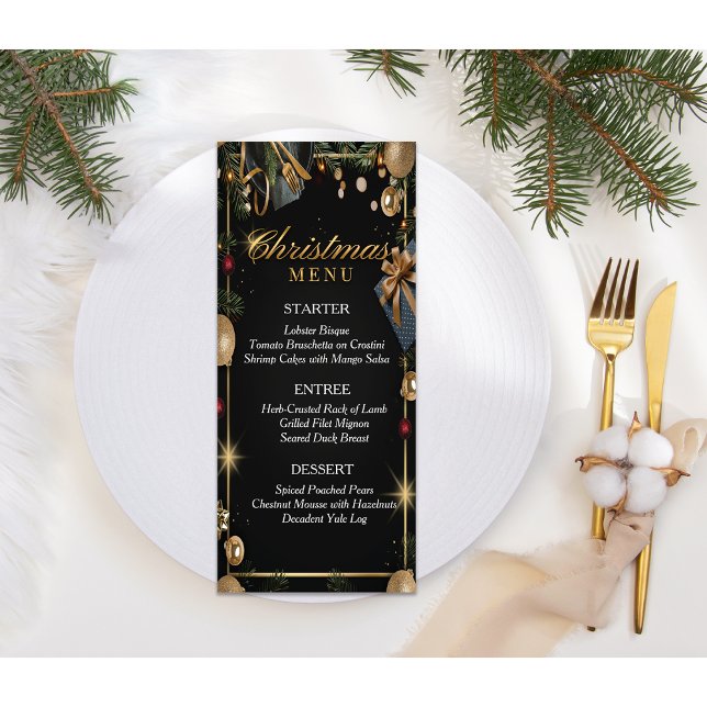 Menu du dîner de Noël (Créateur téléchargé)