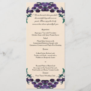 Menu du Mariage de courroie de graphique