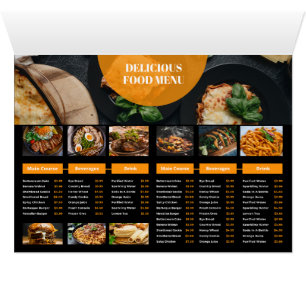 Menu du restaurant Modèle