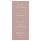 Elégance moderne Dusty Rose Mariage