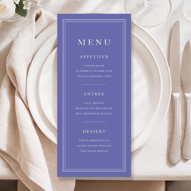 Menu Elegant Minima 3 Coursel Purple (Elegant Minima 3 Coursel Purple Menu)