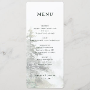 MENU Elegant Minimalist Off-White Serif