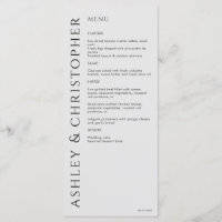 Élégant moderne fumée Mariage noir