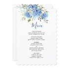 Elégante aquarelle bleu Hydrangea Mariage