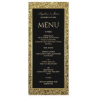 Elégante Parties scintillant or et Mariage noir