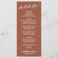 Élégante Typographie contemporaine simple Terracot