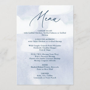 Menu Elle est sur la Fête des mariées Cloud Nine
