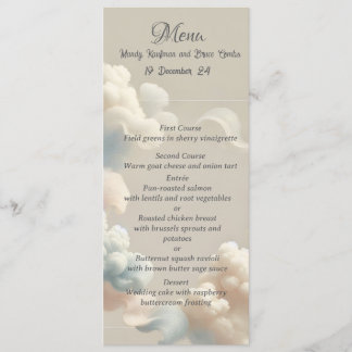 Menu Ethéréal Bliss
