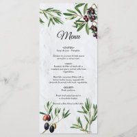 Feuille d'olive méditerranéen grec Mariage de l'îl