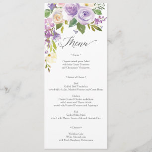 Menu Flora chéri