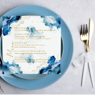 Menu Gala des rêves de marbre AZURE