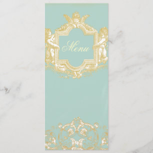 Menu Georgiana (Marie Antoinette Blue)