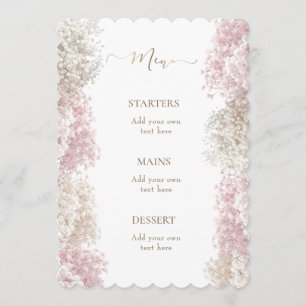 Menu Gypsophile 