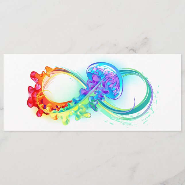 Menu Infinity avec Rainbow Jellyfish (Devant)