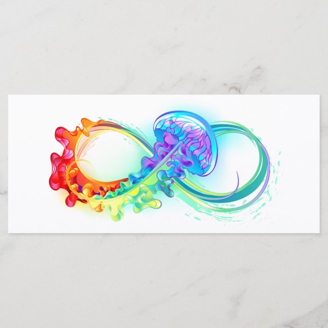 Menu Infinity avec Rainbow Jellyfish (Devant)