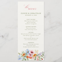 Jardin de mariage rustique de prairie printanière 