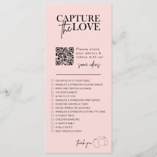 Menu J'espionne jeu mariage Capturer l'amour photo scav