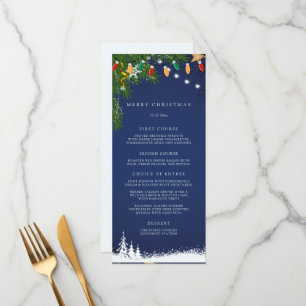 Menu Joyeux Noël Fête