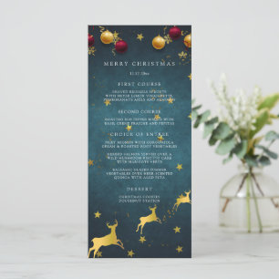 Menu Joyeux Noël Fête