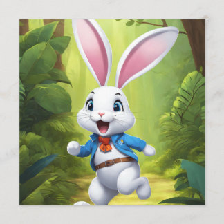 Menu Logo de lapin Livre d'or noir