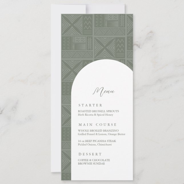 Menu Mariage Apia (Devant)