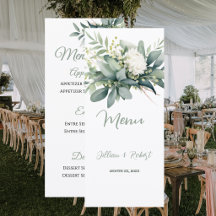 Mariage avec des accents dorés et de la verdure fl