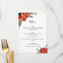 Mariage de Noël hivernal rustique Poinsettia Rouge