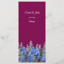 Mariage d'hiver en Bourgogne avec des bleuets