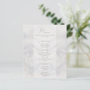 Menu Mariage Dolphin moderne