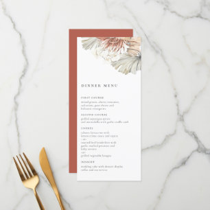 Menu Mariage Oasis de Bohême