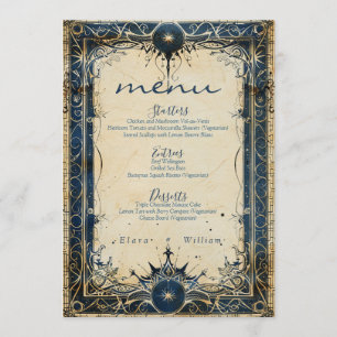 Menu Mariage royal de la Numérique