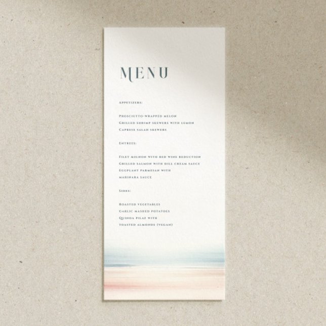 Menu Mariage Wailea (Créateur téléchargé)