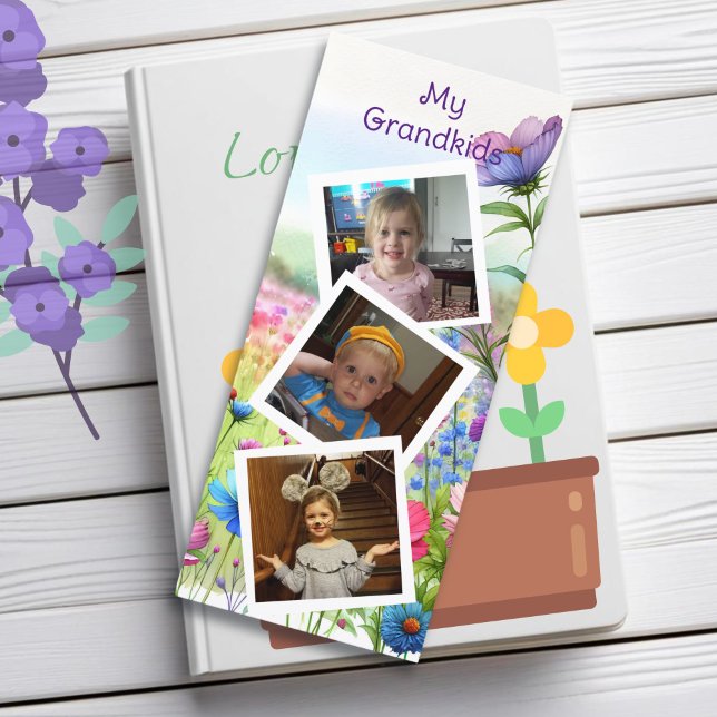Menu Mes petits-enfants Grand Signet personnalisé (Créateur téléchargé)