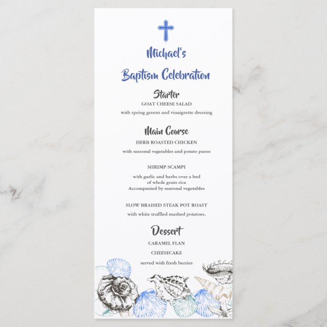 Menu Michael (Devant)