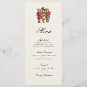 Menu Noël Vintage Traditionnel