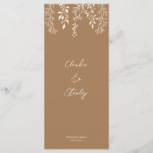 Panser les fleurs Feuillage Chaud Romantique Boho