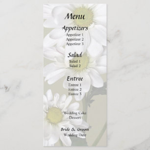 Menu Petite Marguerite qui regarde vers le haut